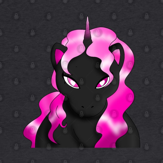 Goth Unicorn baby by ArielSRM